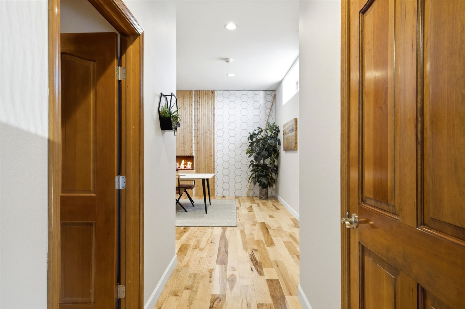 Fireside conference room