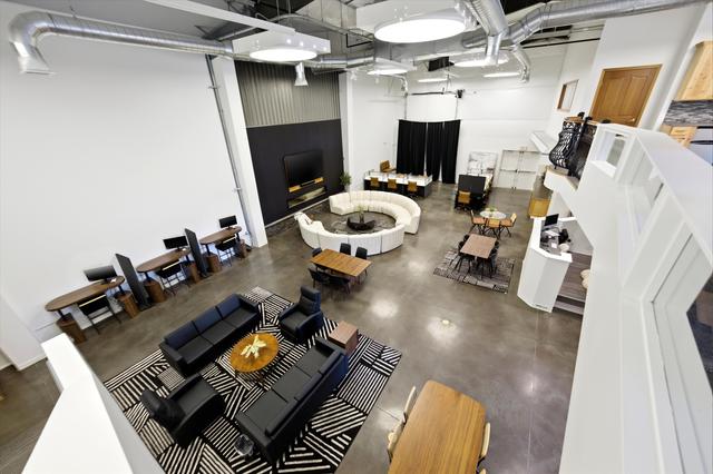 View from the mezzanine